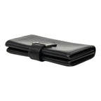 Hermes Bearn Mini Card Case Business Black Silver Box Calf — view 4