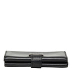 Hermes Bearn Mini Card Case Business Black Silver Box Calf — view 3