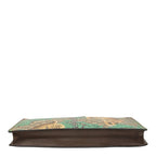 Gucci GG Supreme Bengal Tiger Clutch 2-Way Shoulder Bag Beige Multicolor Leather — view 3