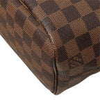 Louis Vuitton Damier Neverfull PM Tote Bag Brown Leather — view 7