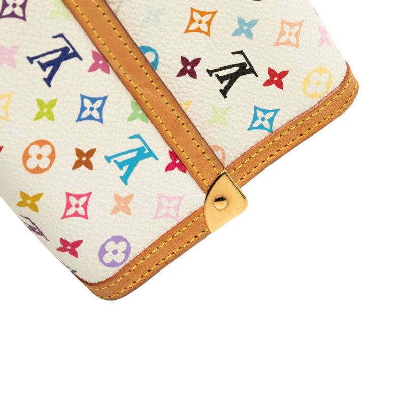 Louis Vuitton Monogram Multicolor Porte Tresor International Trifold Wallet — view 8