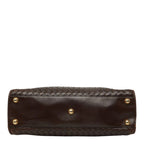 Bottega Veneta Intrecciato 2-Way Shoulder Bag Brown Leather — view 3