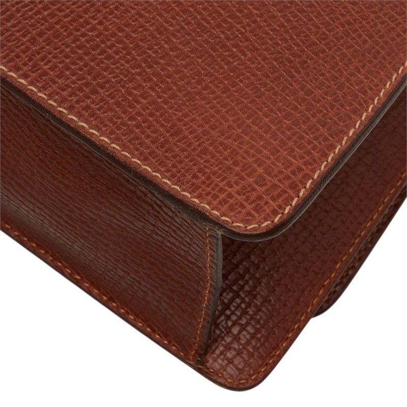 Loewe Barcelona 2-Way Shoulder Bag Brown Leather — view 6