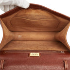 Loewe Barcelona 2-Way Shoulder Bag Brown Leather — view 8