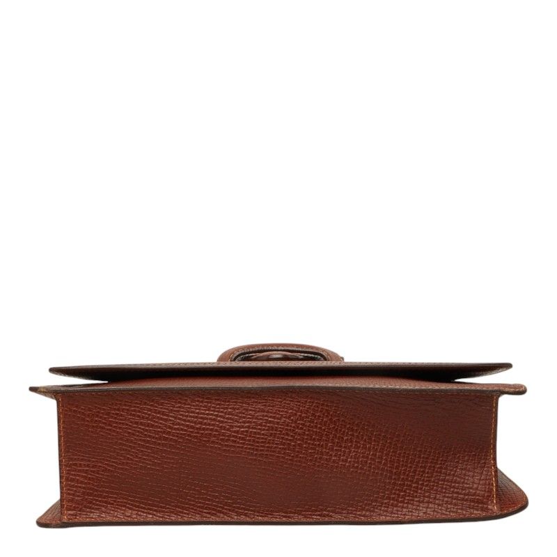 Loewe Barcelona 2-Way Shoulder Bag Brown Leather — view 3
