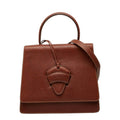 Loewe Barcelona 2-Way Shoulder Bag Brown Leather