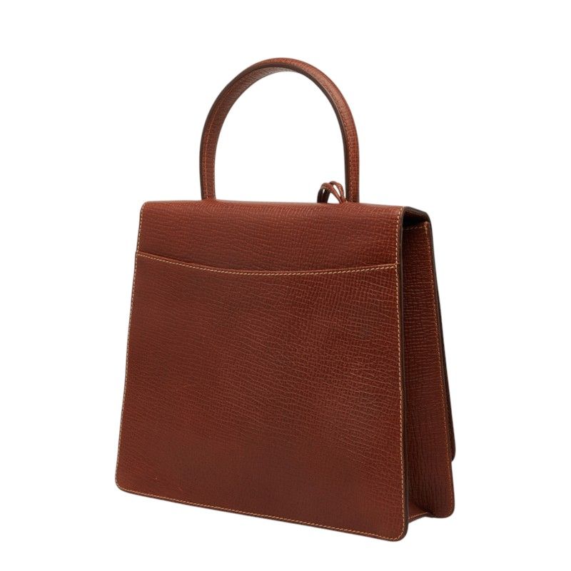 Loewe Barcelona 2-Way Shoulder Bag Brown Leather — view 2