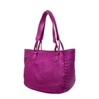 Dior Trotter Oblique Tote Bag Pink Purple Nylon Leather — view 2