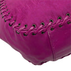 Dior Trotter Oblique Tote Bag Pink Purple Nylon Leather — view 7