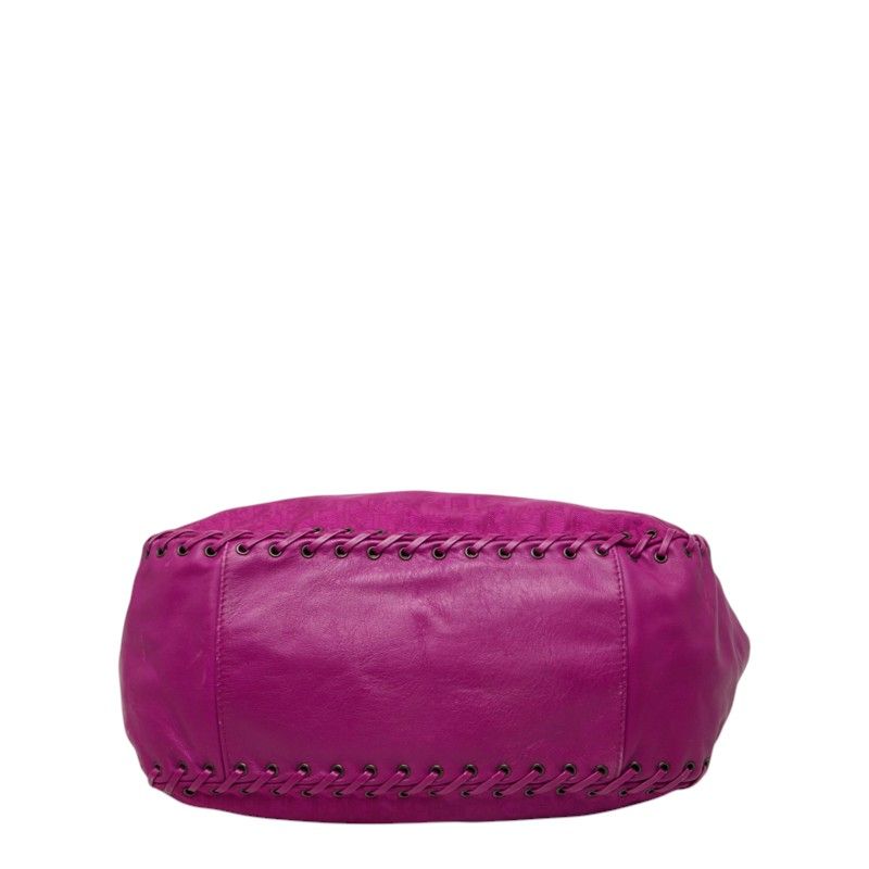 Dior Trotter Oblique Tote Bag Pink Purple Nylon Leather — view 3