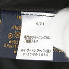 Louis Vuitton Monogram Shadow Cap Baseball Cap Hat Noir Black Leather Cotton — view 7