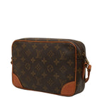 Louis Vuitton Monogram Trocadero 24 Crossbody Shoulder Bag Brown Leather — view 2