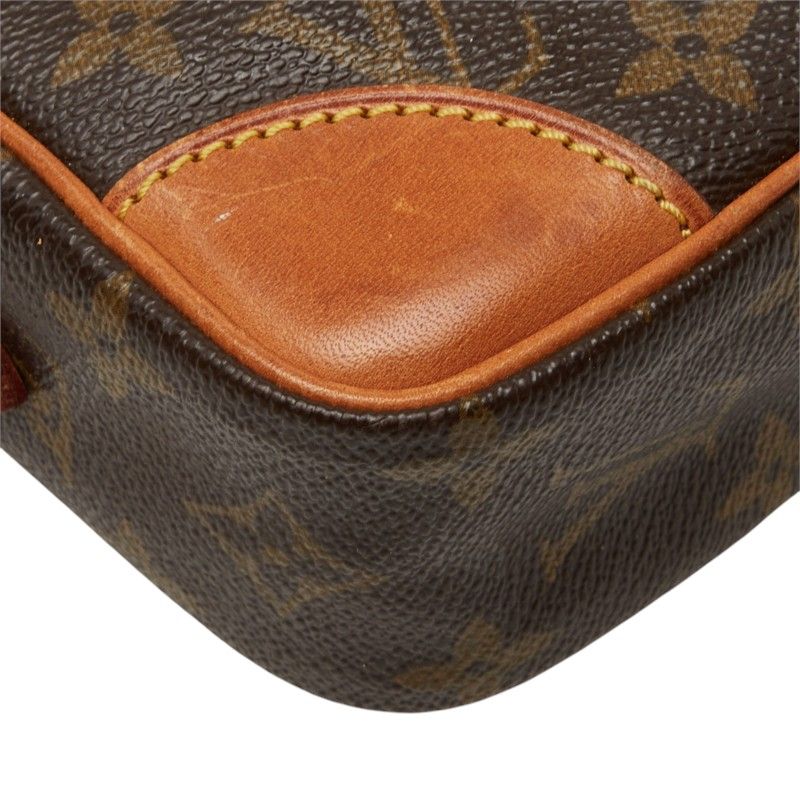 Louis Vuitton Monogram Trocadero 24 Crossbody Shoulder Bag Brown Leather — view 5