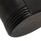 Louis Vuitton Epi Cannes Handbag Vanity Bag Top Handle Noir Black Leather — view 8