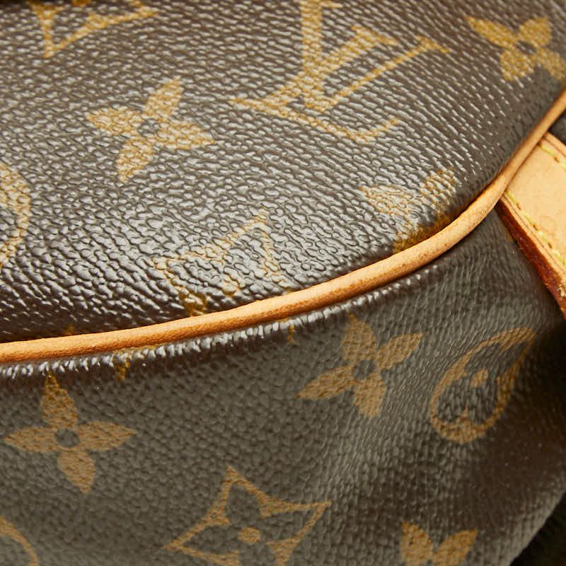 Louis Vuitton Monogram Saumur 30 Crossbody Shoulder Bag Brown Leather — view 6
