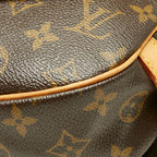 Louis Vuitton Monogram Saumur 30 Crossbody Shoulder Bag Brown Leather — view 6