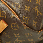 Louis Vuitton Monogram Saumur 35 Crossbody Shoulder Bag Brown Leather — view 7