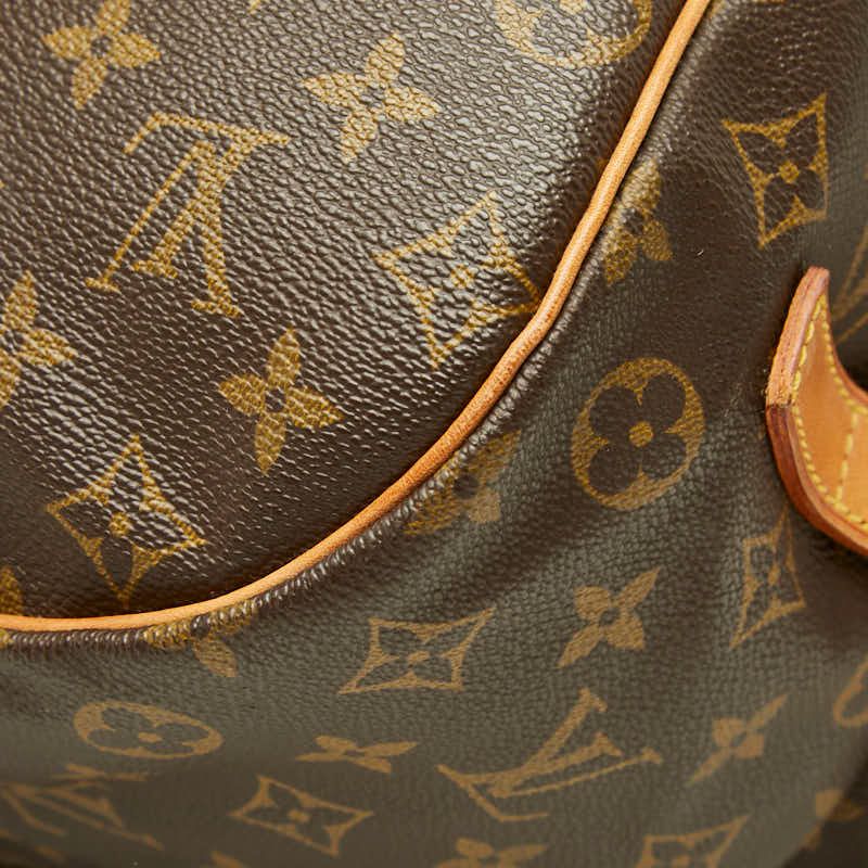 Louis Vuitton Monogram Saumur 35 Crossbody Shoulder Bag Brown Leather — view 6