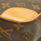 Louis Vuitton Monogram Amazone Crossbody Shoulder Bag Brown Leather — view 6