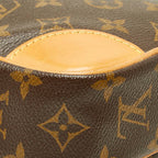 Louis Vuitton Monogram Amazone Crossbody Shoulder Bag Brown Leather — view 7
