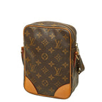 Louis Vuitton Monogram Amazone Crossbody Shoulder Bag Brown Leather — view 2