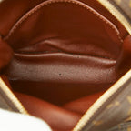 Louis Vuitton Monogram Amazone Crossbody Shoulder Bag Brown Leather — view 8