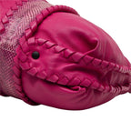 Bottega Veneta Intrecciato Tote Shoulder Bag 2-Way Pink Leather Python — view 4