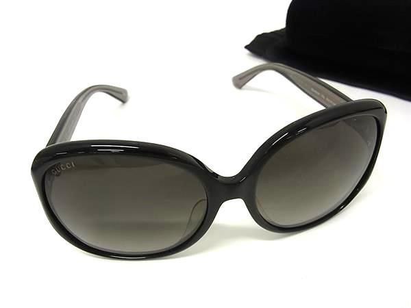 Gucci Sunglasses Asian Fit 002 Clear Black Acetate Eyewear