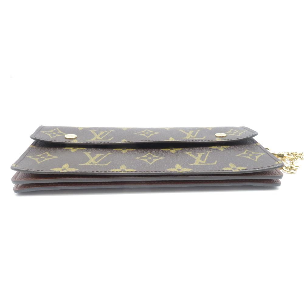Louis Vuitton Portefeuille Accordion Monogram Canvas Brown Wallet — view 3