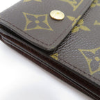 Louis Vuitton Portefeuille Accordion Monogram Canvas Brown Wallet — view 5