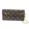 Louis Vuitton Portefeuille Accordion Monogram Canvas Brown Wallet
