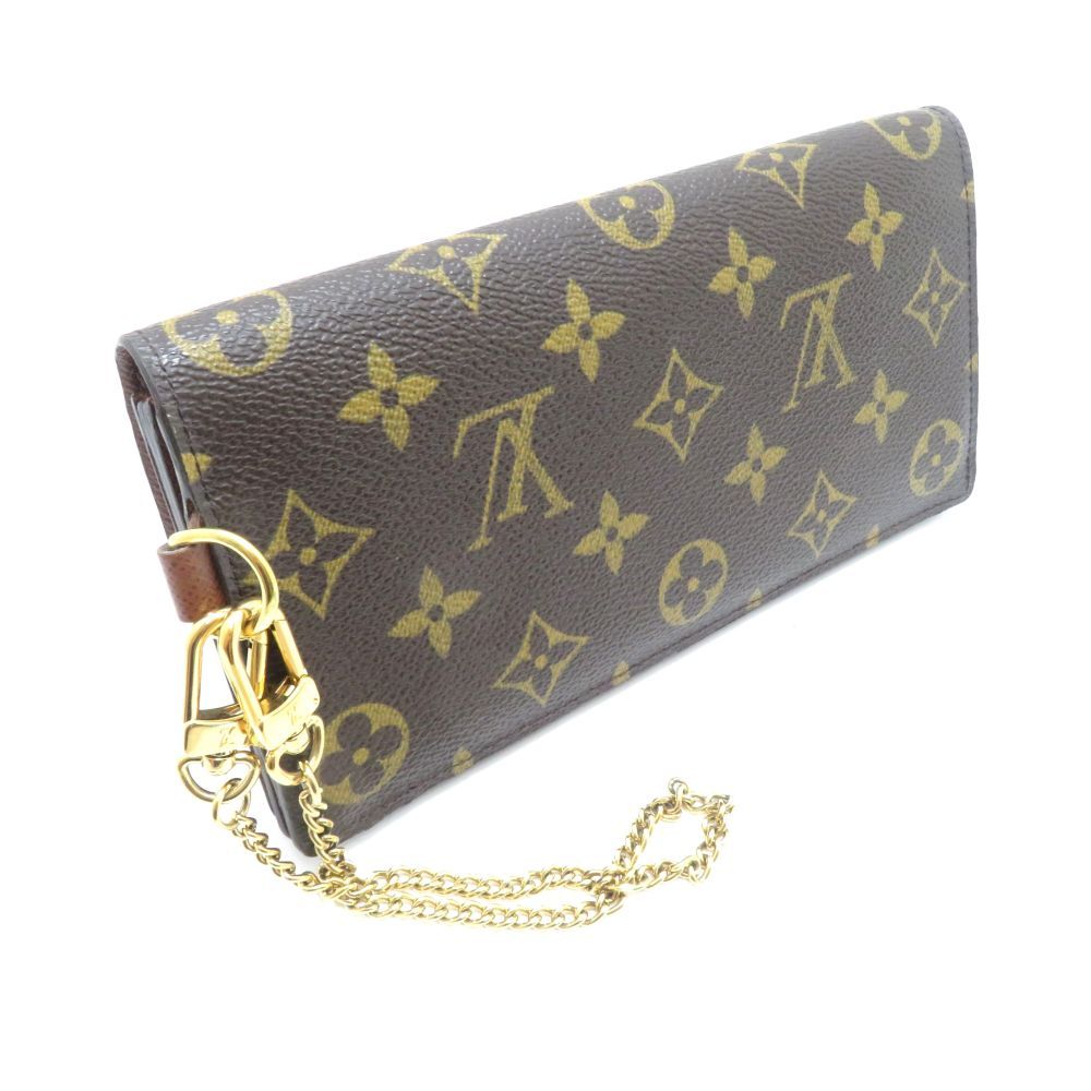 Louis Vuitton Portefeuille Accordion Monogram Canvas Brown Wallet — view 2