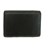 Fendi Peekaboo Wallet Trifold Cowhide Leather Turnlock Logo Gold Black — view 2