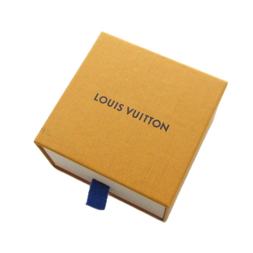 Louis Vuitton Crystal Flower Pin Brooch Logo Rhinestone Bronze — view 5