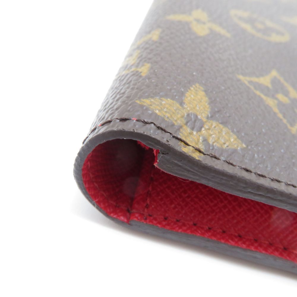 Louis Vuitton Portefeuille Insolit Monogram Rouge Wallet Canvas — view 4