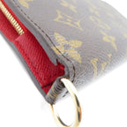 Louis Vuitton Portefeuille Insolit Monogram Rouge Wallet Canvas — view 3