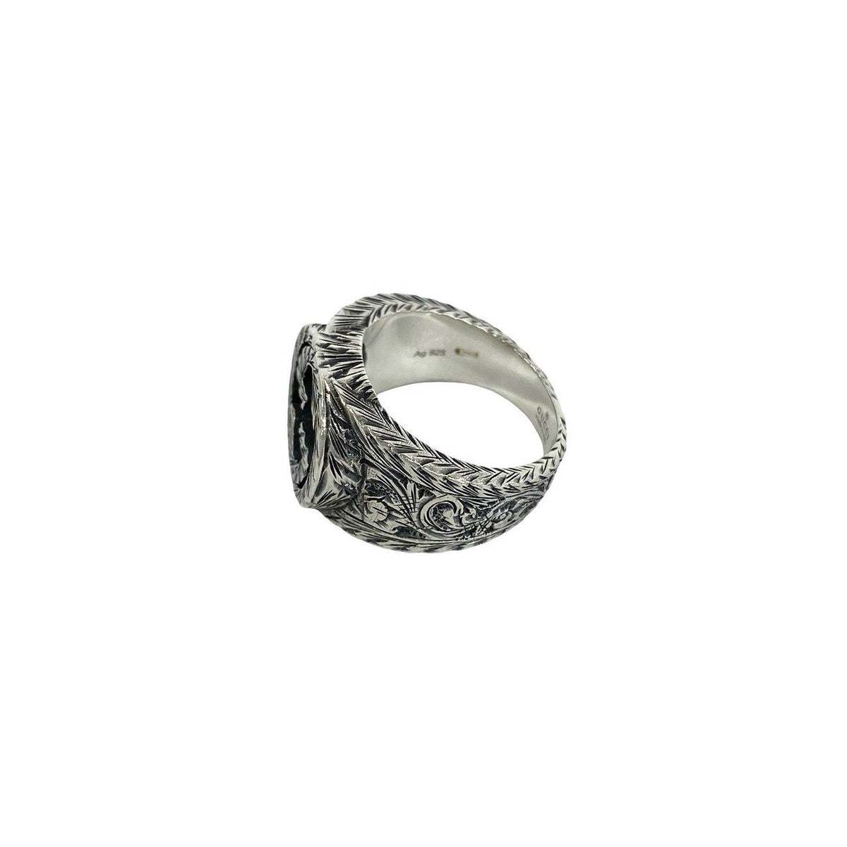 Gucci Interlocking G Ring 925 Sterling Silver — view 4