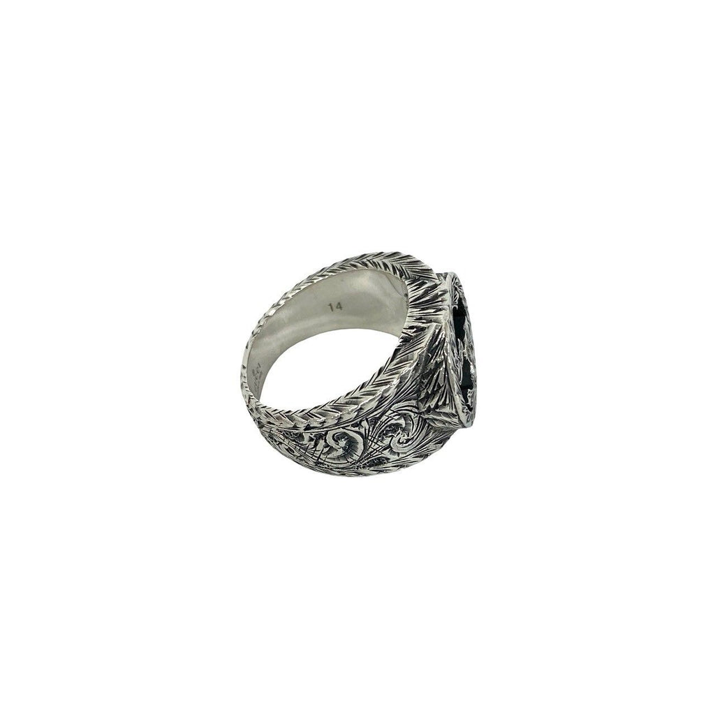 Gucci Interlocking G Ring 925 Sterling Silver — view 5