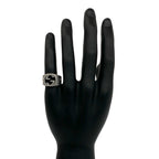 Gucci Interlocking G Ring 925 Sterling Silver — view 2