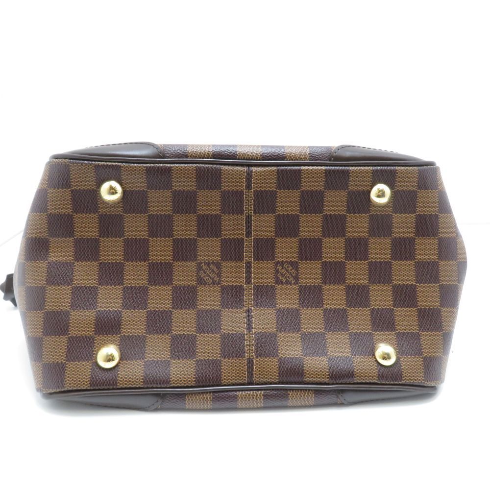 Louis Vuitton Verona PM Damier Shoulder Bag Canvas Brown — view 3