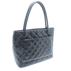 Chanel Reissue Tote Black Silver Caviar Shoulder Bag — view 2