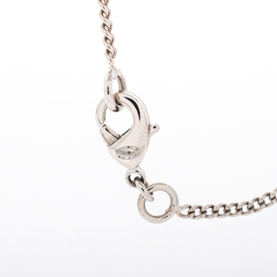 Chanel Necklace Silver — view 5