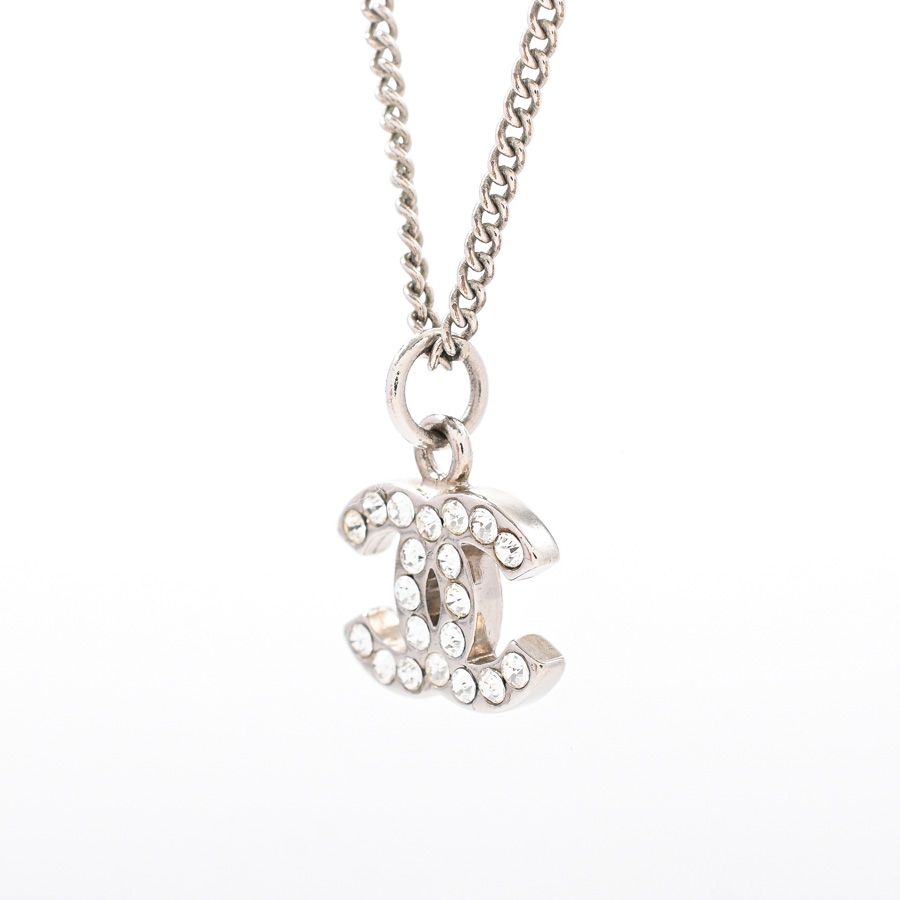 Chanel Necklace Silver — view 2