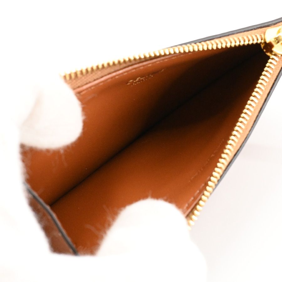 Celine Card Case Cuir Triomphe Zip — view 4
