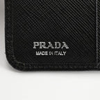 Prada Medium Wallet Saffiano Triangle — view 7