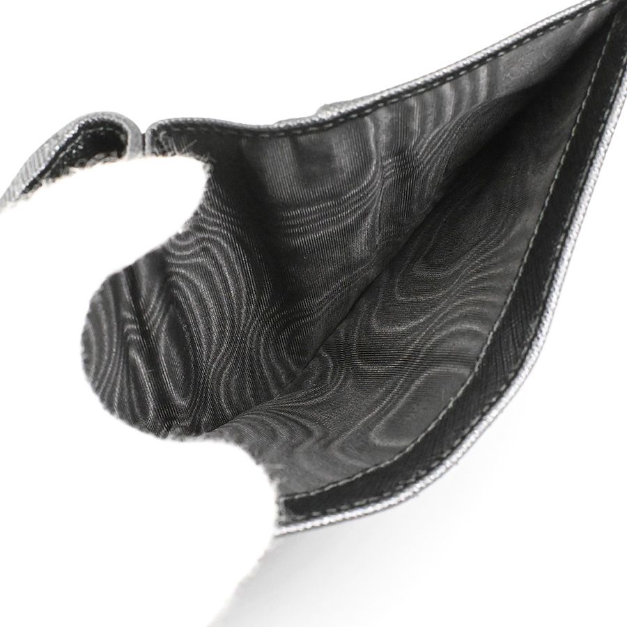 Prada Medium Wallet Saffiano Triangle — view 5