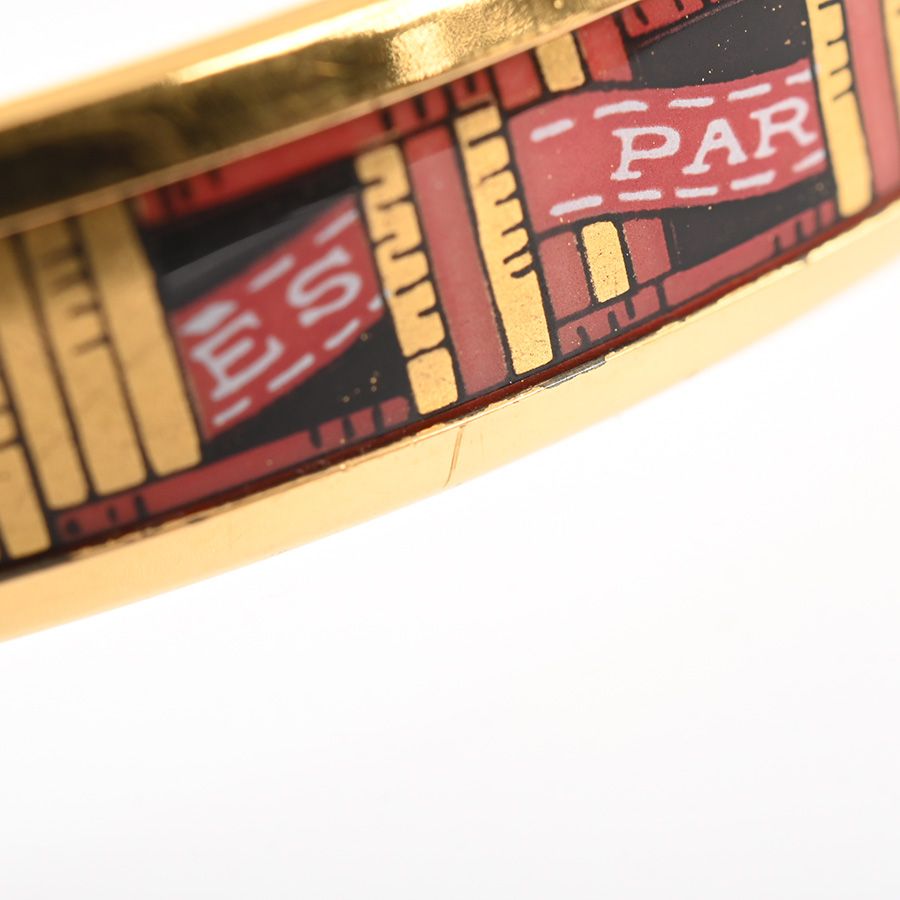 Hermes Bangle Enamel PM Bracelet — view 5