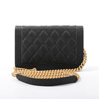 Chanel Chain Wallet Boy Shoulder Bag — view 3