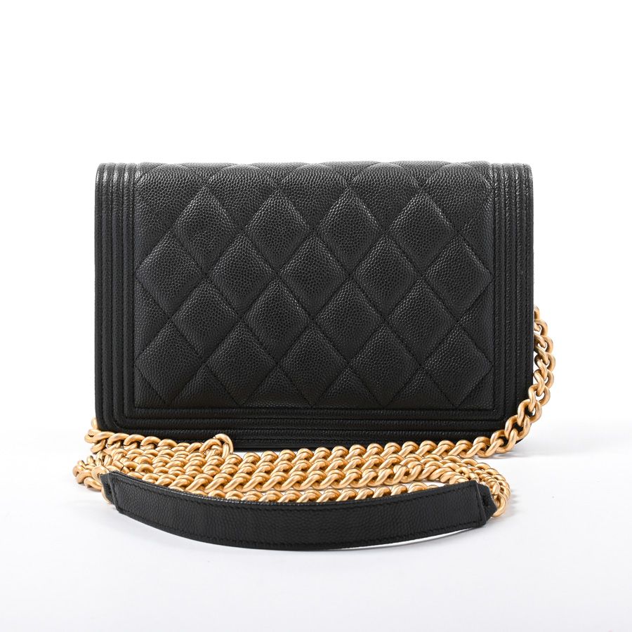 Chanel Chain Wallet Boy Shoulder Bag — view 3