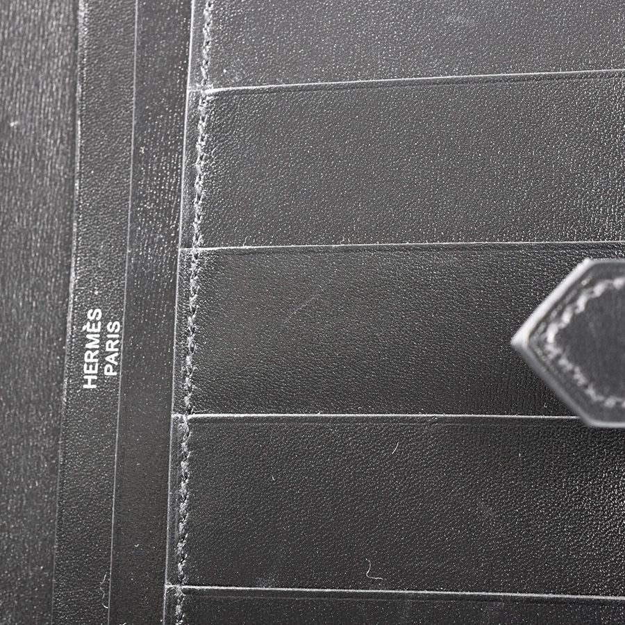Hermes Wallet Bearn Soufflet Monochrome — view 7